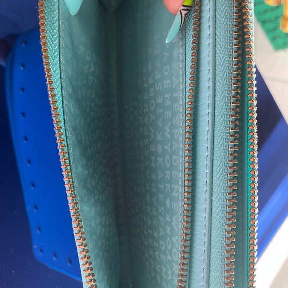 COPY - Teal Kate Spade wristlet wallet - Picture 5 of 5